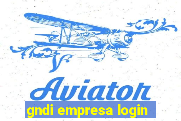 gndi empresa login